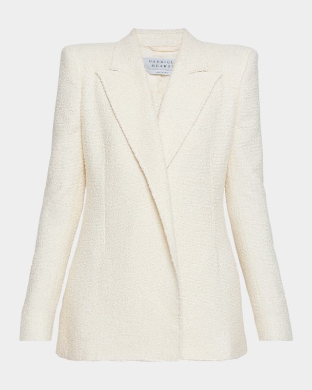 Mairi Silk Boucle Blazer